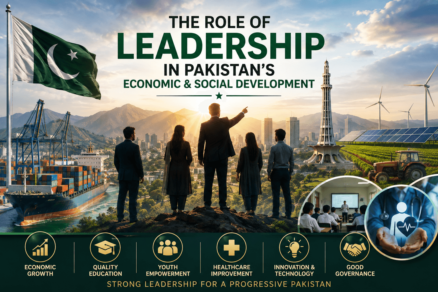 The Role of Leadership in Pakistan’s Economic and Social Development