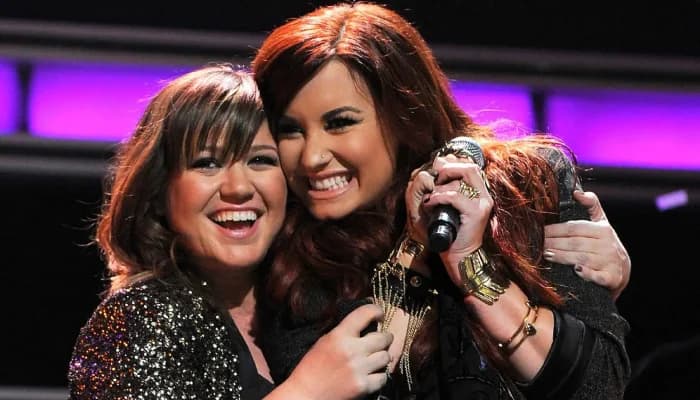 Pop Star Demi Lovato Opens Up About the Ultimate Fan-Girl Moment With First Musical Hero Kelly Clarkson